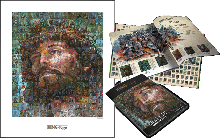 King of Kings poster and book