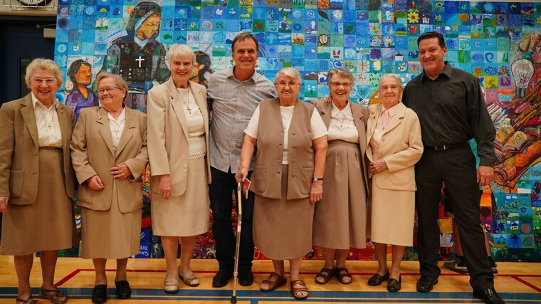 The sisters of Charity at Sister Alphonse School